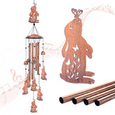 EZTZEN full front view of wind chime showing balanced design and inviting tones