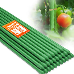 Fabulas front pack of 28 stakes showing quantity and green finish for durable support