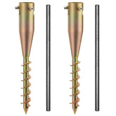 FactionGarden front view of two-pack anchors showing compact packaging and strength