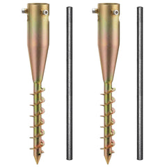 FactionGarden front view of two-pack anchors showing compact packaging and strength