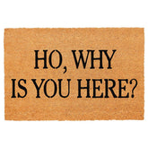 FAGGMY doormat front view showing design and welcome benefit