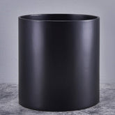 FaithLand matte black front view showing sleek cylinder and modern look