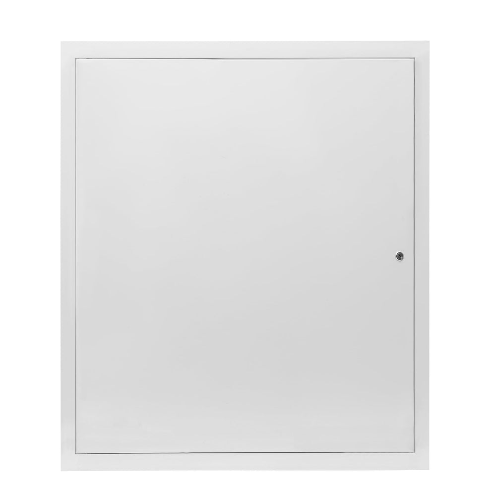 Fancat front-facing 16x24 access panel showing clean painted finish and flush design benefit