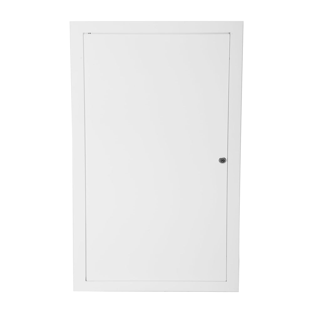 Fancat front view of 14x24 access panel showing clean, durable finish benefit