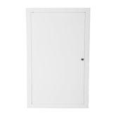 Fancat front view of 14x24 access panel showing clean, durable finish benefit