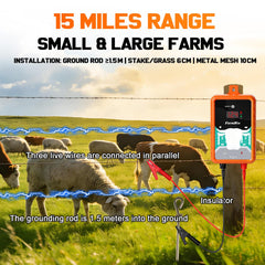 FarmNix LED and on/off switch close-up for instant status checks and easy control