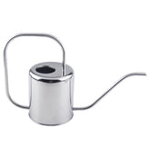 Fasmov stainless steel watering can front view showing modern design benefit