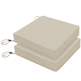 Favoyard front view cushion showing clean lines and weather-ready cover