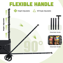 FAVSH ergonomic T-handle and adjustment mechanism for comfortable control