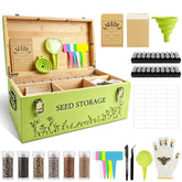 Fayoo front packaging seed box showing rustic look and storage benefit