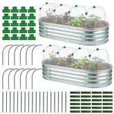Fayoo front packaging showing two netting kits and included parts for quick installation
