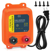 FBULWSEC front view of plug-in energizer showing compact design and easy setup benefit