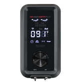 FCCUM front panel assembly showing clear display and control knob, improves user control