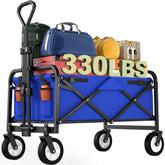 FDW front view open wagon showing cargo space and quick setup benefit