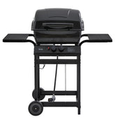 Feasto front view showing compact design and sturdy ventilation, ideal for small patios