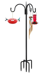FEED GARDEN full-height shepherds hook showing triple hooks and stability