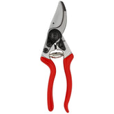 FELCO F9 front view showing full left-handed pruner and benefits in handling