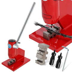Felled front view mounted on workbench shows secure base and stability benefit