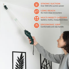 Felyne built-in flashlight illuminating dark corner for easier bug spotting benefit