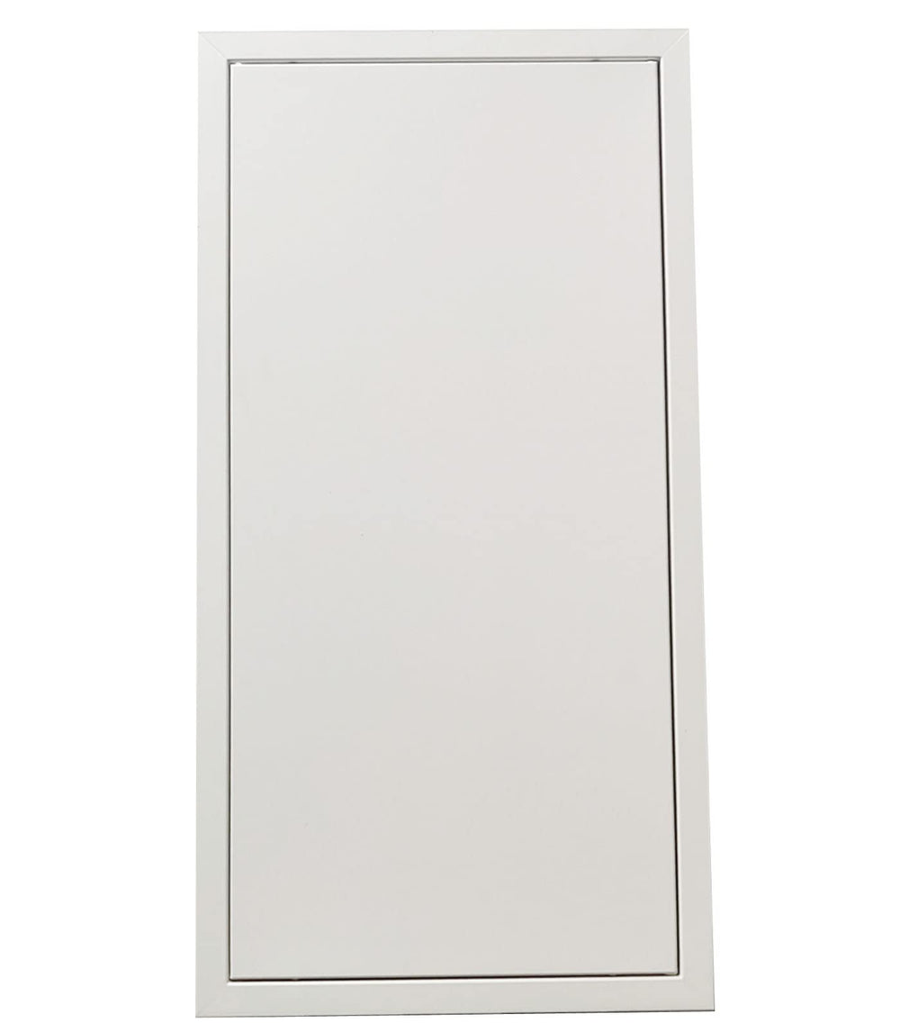 fengze front view access panel showing white finished door and flush fit for clean look