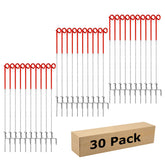 FENSMILE front pack of 30 stakes showing count and durable design benefit