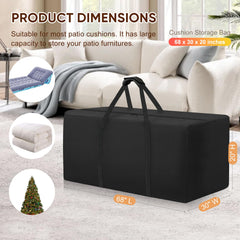 Fentiff bag with wide zipper open for easy loading and unloading