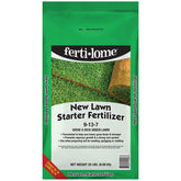 ferti-lome front packaging 20 lb bag showing coverage and nutrient ratio benefits