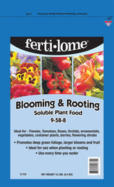 ferti-lome front packaging showing product label and 9-58-8 formula benefit