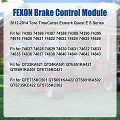 FEXON brake module wiring connector detail for quick plug-and-play benefit
