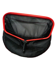FibroPool 24" net front view showing wide capture area and fast cleanup