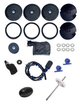 FibroPool front view of full rebuild kit showing all included parts and fast installation benefit
