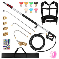 FIDISP front view of wand kit showing components and benefits