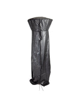 Fire Sense front view of full-length cover protecting an outdoor patio heater for long-term protection