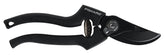 Fiskars front view of pruning shears showing ergonomic handles and clean design benefit comfort