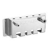 FIXFANS front view of wall-mounted holder showing neat storage benefit