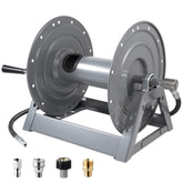 FIXFANS front view showing sturdy metal reel and powder coating for lasting protection