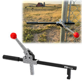 Fixum front view showing handle and body for easy solo fence work