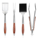 FJNATINH spatula front view showing serrated edge and bottle opener benefit