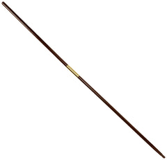 Flags connections oak flagpole front view showing polished finish and classic styling for elegant displays