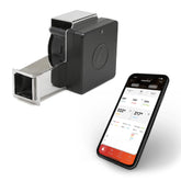 Flame Boss 400 front view showing controls and integrated WiFi for precise heat control