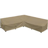 Flexiyard front view full cover protecting sectional outdoors