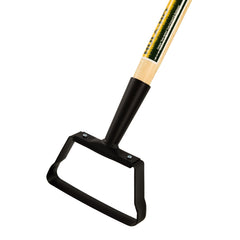 Flexrake close-up of heat-treated Hula-Ho blade showing durable edge benefit