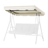 Flexzion front view white canopy showing full coverage and fresh look