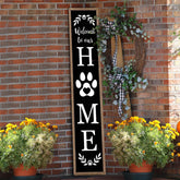 flowtorely front view welcome sign showing farmhouse entrance appeal