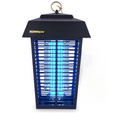 Flowtron front view showing complete outdoor unit and fast pest control