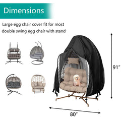 FLYMEI long zipper detail for easy on/off, simplifies installation