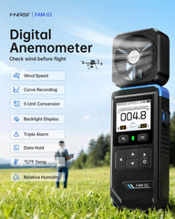 FNIRSI FAM-02 slim side profile demonstrating portable handheld convenience