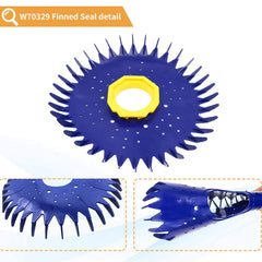Foinwer foot pad underside view showing contact surface for improved traction