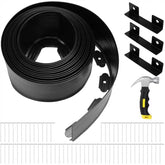 FoldTier front packaging showing complete edging kit and components for easy install