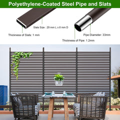 FOLLOOK close-up of polypropylene-coated galvanized steel showing rust resistance and durability
